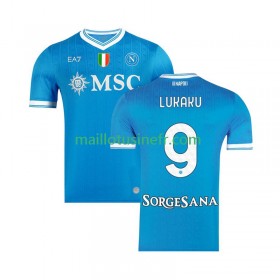 Maillot de Foot SSC Naples Romelu Lukaku 9 Domicile 2025-26